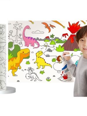 กระดาษระบายสี MIDEER DINOSAURS MD3302